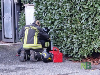 Chiavazza, fuga di gas in via Poma Chiavazza, fuga di gas in via Poma