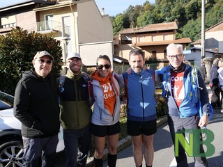 Miagliano corre insieme: 104enne e 92enne emozionano al Villa Poma Trail FOTO Davide Finatti per newsbiella.it