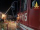 Viverone, a fuoco elettrodomestico, incendio in un’abitazione nella notte, foto vvf di vc