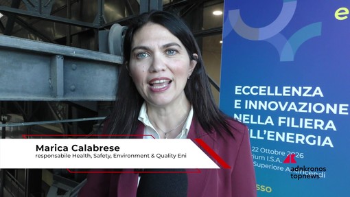 Energia, Calabrese (Eni): «Eccellenza è sicurezza quotidiana»