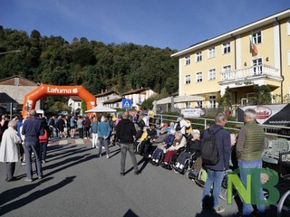 Miagliano corre insieme: 104enne e 92enne emozionano al Villa Poma Trail FOTO Davide Finatti per newsbiella.it