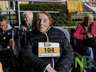 Miagliano corre insieme: 104enne e 92enne emozionano al Villa Poma Trail FOTO Davide Finatti per newsbiella.it