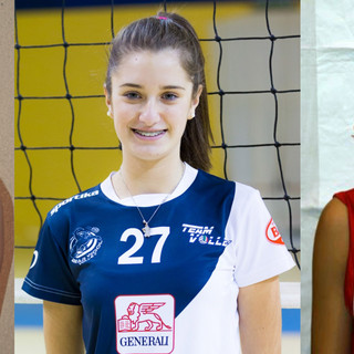 Eleonora Venturino (SprintVirtus), Camilla Sevarin (Teamvolley) e Irene DeRossi (Occhieppese) Eleonora Venturino (SprintVirtus), Camilla Sevarin (Teamvolley) e Irene DeRossi (Occhieppese)