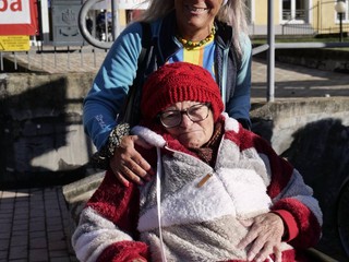 Miagliano corre insieme: 104enne e 92enne emozionano al Villa Poma Trail FOTO Davide Finatti per newsbiella.it