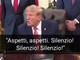 Trump ringhia alla giornalista: "Silenzio! Sei una persona disturbata"