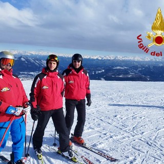 Val di Fiemme, Vigili del fuoco di Biella ai Campionati Italiani invernali