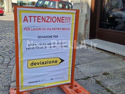 Via Pietro Micca a Biella, il Pd incalza la Giunta: "Perché i lavori sono partiti solo ora?"