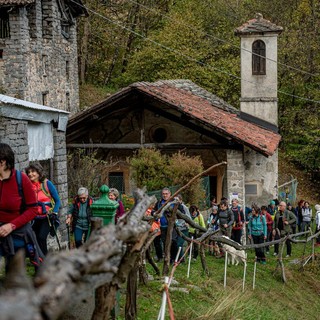 Tra Sassaia e San Giovanni d’Andorno, ripercorsi a Sagliano Micca gli antichi sentieri