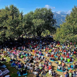 Grande pubblico a Valdilana per Musica in Quota al Santuario di San Bernardo (foto Comune di Valdilana e Gabry)