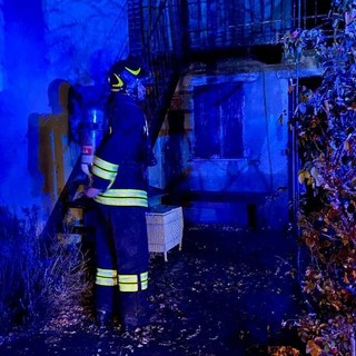 Un altro incendio in serata, scatta l’allarme a Cossato (foto di repertorio)