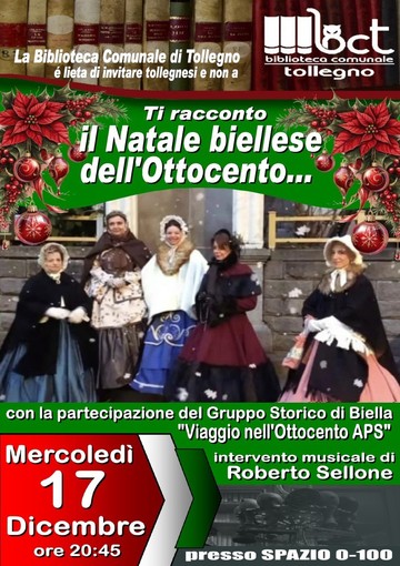 Tollegno: la Biblioteca augura Buon Natale Tollegno: la Biblioteca augura Buon Natale