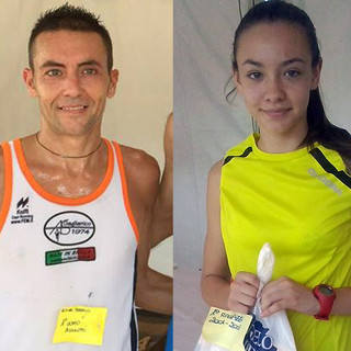 Stefano e Noemi Velatta sul podio al Memorial Raviola di Borgosesia