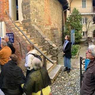 Amsap Biella e Motoclub Perazzone, castagnata con visita al museo Pietro Micca