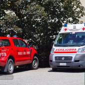 Incidente stradale a Pray, conducente soccorso dal 118 (foto di repertorio)