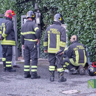 Chiavazza, fuga di gas in via Poma FOTO