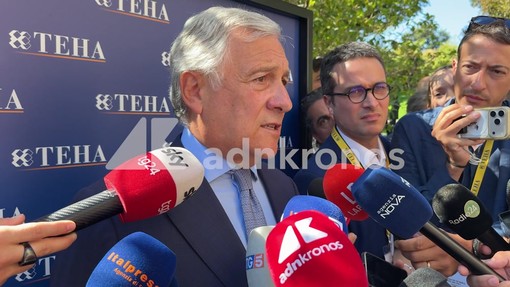 Tajani a Cernobbio: "Guerra ibrida in corso, problema è la Russia non Vannacci" Tajani a Cernobbio: "Guerra ibrida in corso, problema è la Russia non Vannacci"