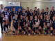 Il gruppone di atlete del Gaglianico e del Teamvolley Under 13