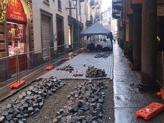 Biella, riqualificazione di via Italia: Franceschini presente al via del secondo lotto del cantiere