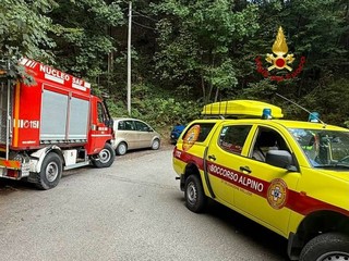 Ragazza ferita sulla ferrata dell'Infernone, intervengono Vigili del Fuoco e Soccorso Alpino