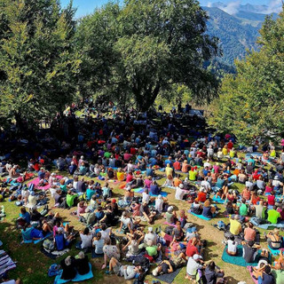 Grande pubblico a Valdilana per Musica in Quota al Santuario di San Bernardo (foto Comune di Valdilana e Gabry)