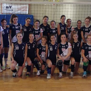 Il gruppone di atlete del Gaglianico e del Teamvolley Under 13 Il gruppone di atlete del Gaglianico e del Teamvolley Under 13