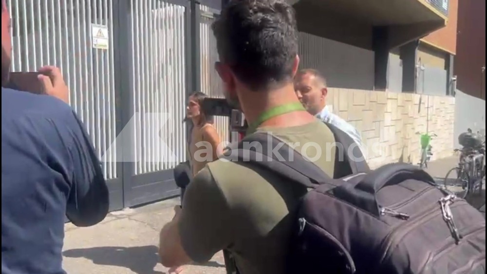 L'arrivo di Piervincenzi e Presutti all'assemblea 'Report': "Se incontreremo i colleghi? Siamo qui apposta"