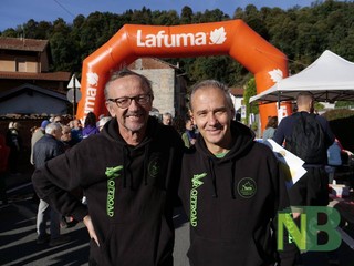 Miagliano corre insieme: 104enne e 92enne emozionano al Villa Poma Trail FOTO Davide Finatti per newsbiella.it