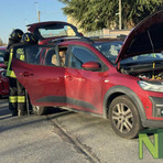 Scontro tra auto a Cerrione, una persona estratta dall'abitacolo (servizio di Davide Finatti per newsbiella.it)