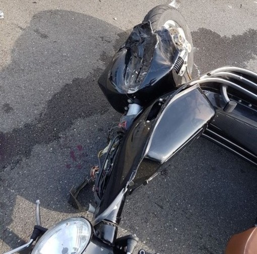 Biella Pavignano: Cade a terra in moto sulla SP 202