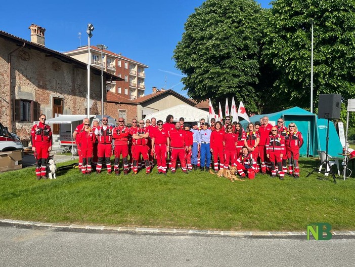 Masserano, Croce Rossa in azione: in corso la ricerca di una persona dispersa - Servizio di Massimo Giacobbe