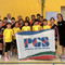In foto, gli atleti Virtus partecipanti al Concentramento Minivolley di Lessona
