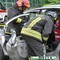 Fumo da un'auto a Oropa, intervento dei Vigili del Fuoco , foto archivio