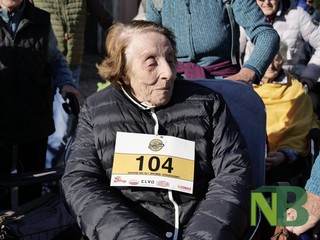 Miagliano corre insieme: 104enne e 92enne emozionano al Villa Poma Trail FOTO Davide Finatti per newsbiella.it