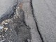 Chiavazza, Strada Novellino, una delle tante vie disastrate, la segnalazione di un lettore