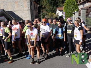 Miagliano corre insieme: 104enne e 92enne emozionano al Villa Poma Trail FOTO Davide Finatti per newsbiella.it