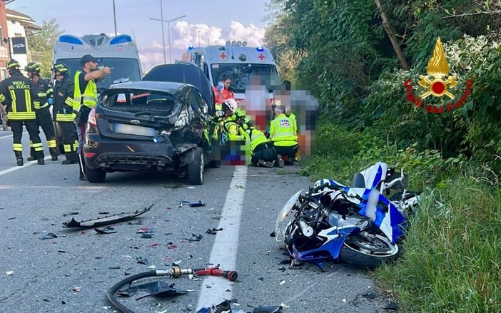 scontro salussola scontro salussola