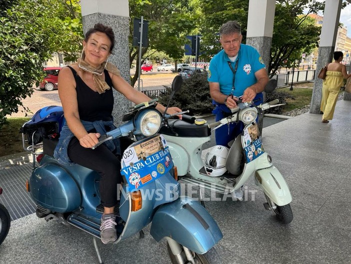 Al via i festeggiamenti per i 75 anni di Vespa Club Biella: oltre 200 i mezzi iscritti al Raduno FOTO e VIDEO Davide Finatti per newsbiella.it