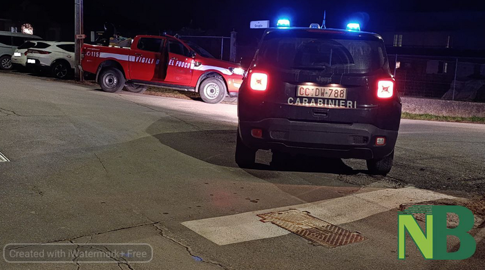 Incidente a Pettinengo, auto urta un muretto (foto di repertorio)