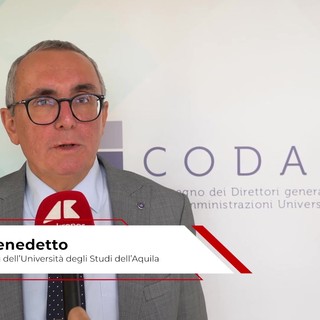 Università, Di Benedetto (CoDAU): "Ogni università può dare il proprio contributo" Università, Di Benedetto (CoDAU): "Ogni università può dare il proprio contributo"