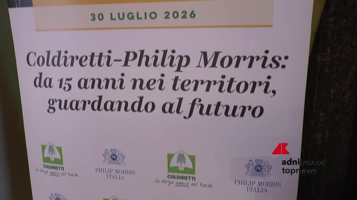 Tabacco: Philip Morris Italia e Coldiretti celebrano il 15° anniversario dell'accordo di filiera Tabacco: Philip Morris Italia e Coldiretti celebrano il 15° anniversario dell'accordo di filiera