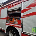 Villanova, principio di incendio in una cucina