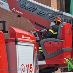 Biella, drone giocattolo sulla grondaia: recuperato dai Vigili del Fuoco con l’autoscala, foto archivio Biella, drone giocattolo sulla grondaia: recuperato dai Vigili del Fuoco con l’autoscala, foto archivio