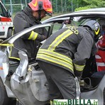 Fumo da un'auto a Oropa, intervento dei Vigili del Fuoco , foto archivio Fumo da un'auto a Oropa, intervento dei Vigili del Fuoco , foto archivio