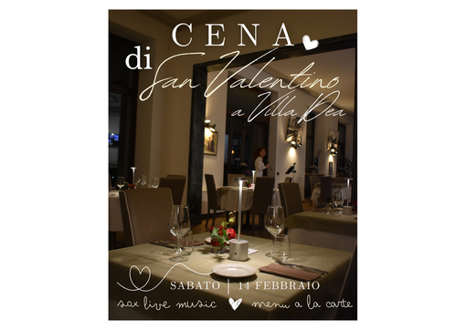 San Valentino a Villa Dea: una serata tra eleganza, buon cibo e musica dal vivo