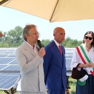 Energia: inaugurato a Poviglio l'impianto fotovoltaico di Viridis Energia