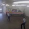 Spari contro fuggitivo al pronto soccorso di Prato, il filmato: dall'attacco con l'estintore alla fuga in manette