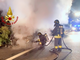 Incendio di un furgone sull'A5, arrivano i Vigili del Fuoco Incendio di un furgone sull'A5, arrivano i Vigili del Fuoco