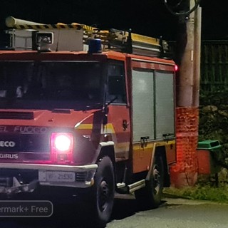 Zumaglia, Vigili del Fuoco soccorrono ciclista foto archivio Zumaglia, Vigili del Fuoco soccorrono ciclista foto archivio