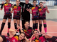 In foto, le atlete della squadra Under 13 Virtus Biella dopo il successo contro GS Pavic Romagnano