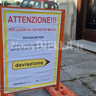 Via Pietro Micca a Biella, il Pd incalza la Giunta: "Perché i lavori sono partiti solo ora?"